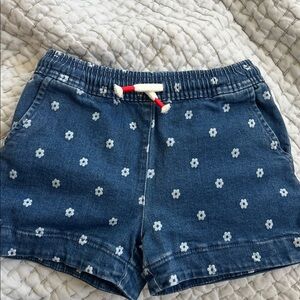 Boden daisy denim shorts